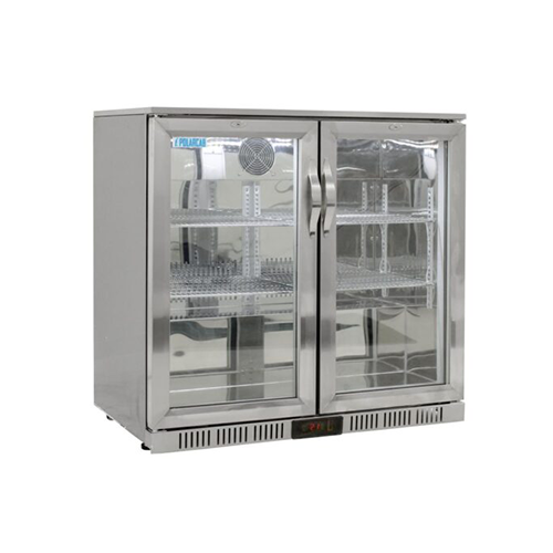 Back Bar Bottle Cooler - 2 Door Hinged BBP3002