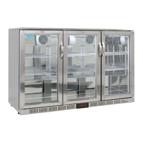 Back Bar Bottle Cooler – 3 Door Hinged BBP3003 2
