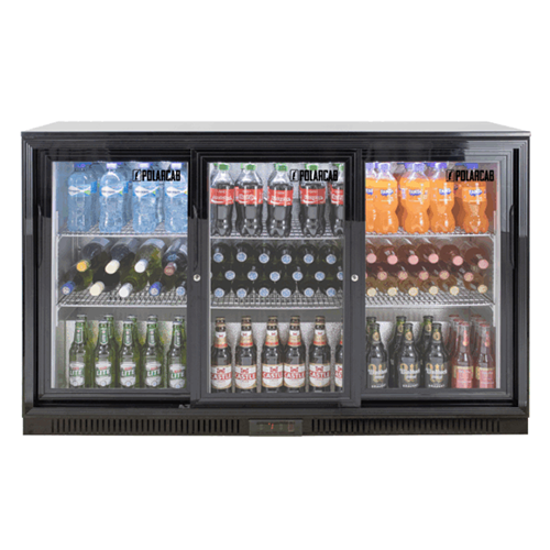 Back Bar Bottle Cooler – 3 Door Sliding BBP2003 front
