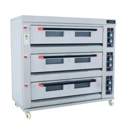 Deck oven -Smart Stone 3 Deck-3 Trays Per Deck (9)