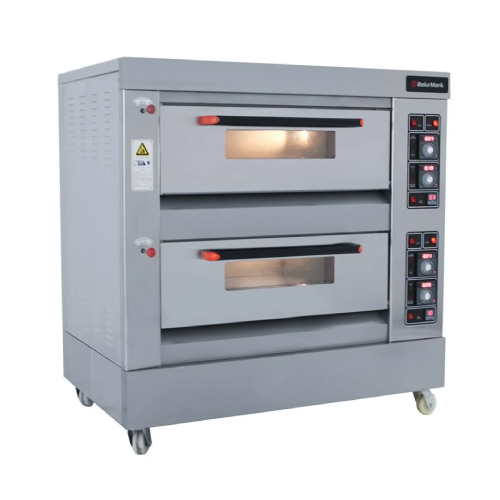 Double Deck Gas Oven – 1 Tray Per Deck (2) DOB-2204G