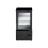 Refrigerated glass display cabinet - 56Lt, Black