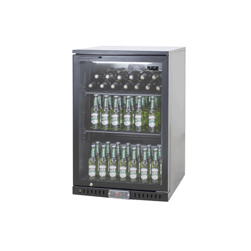 PolarCab Black Bar Cooler 1H-Door BBP8001