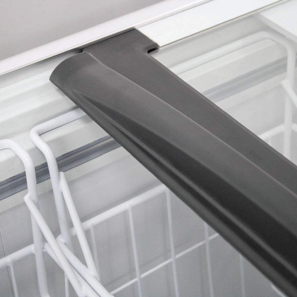 Island Freezer W Sliding Glass Top -355L - Image 3