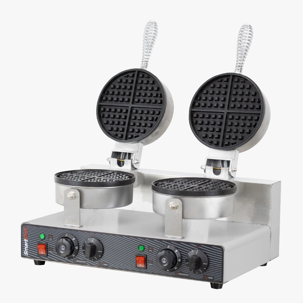 Round Waffle Baker Double WBS1002