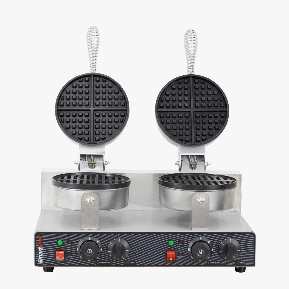 Round Waffle Baker Double WBS1002 - Image 2