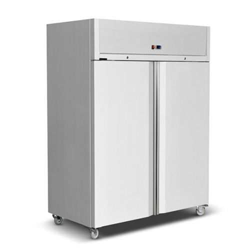 1200lt Commercial Kitchen Refrigerator Double Door S-Steel Salvadore CKR1480-R02