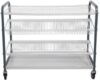 GATTO 300 Piece Mobile Crockery Rack - 106 Large + 212 Small + 1 Cup Racks