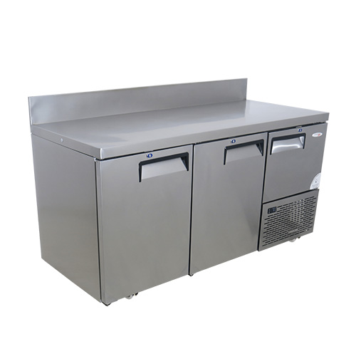 633L Solid Door Underbar Fridge EB1720BS