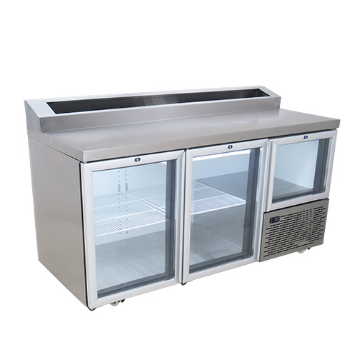 677L Glass Door Underbar Fridge EB1720PG