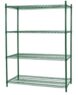 GATTO 4-Tier Epoxy Wire Shelving - 1200x450x1800mm