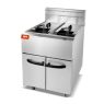GATTO 2x20Lt High Speed Gas Floor Standing Fryer (Incl. 2 Baskets)