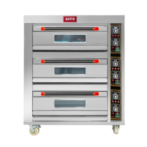 GATTO 3 Deck 6 Tray Gas Oven