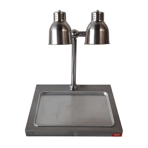 GATTO Double Overhead Carvery Unit with Removable Base - Excl. Globes Wedoall