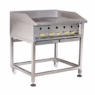 Griller Heavy Duty Half Flat-Half Ribbed Top Gas (900) Forge FRG0900