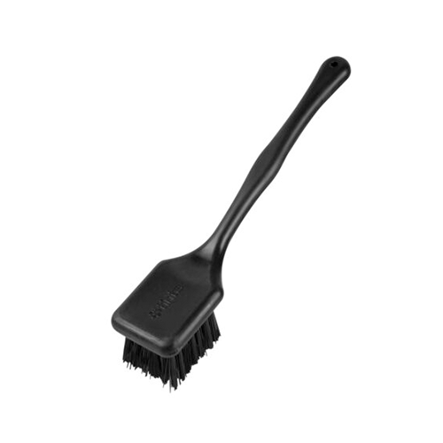Long Handle Scrub Brush – Hard Bristle Black – 210mm LHS0355