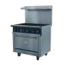 MODULUKS 6 Burner Gas Stove with Gas Oven