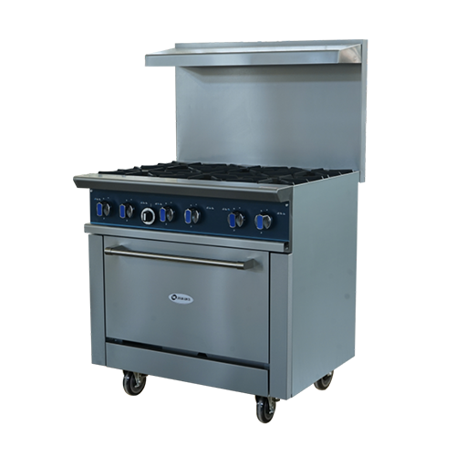 MODULUKS 6 Burner Gas Stove with Gas Oven