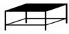 GATTO Mild Steel Stand for 1 Deck 2 Tray Oven (Excl. Tray Slides)