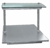 GATTO Drop-in Two Div Hot Plate w/ Sneeze Guard