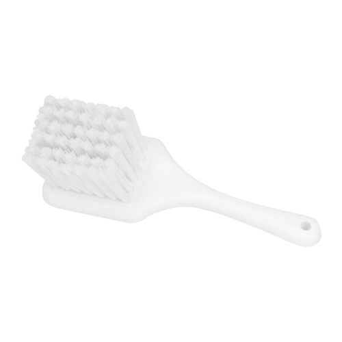 Short Handle Scrub Brush – Soft Bristle White – 210mm SHS0210