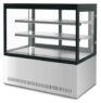 PACIFIC 1800mm Square Glass Cold Display Refrigerated - 2 Shelf