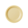 Dinner Plate Polycarbonate Beige 22.9CM PDP0230-C
