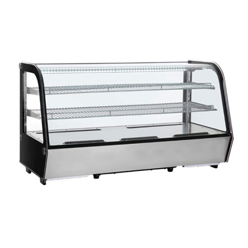 Display Unit Fridge Countertop 1220mm Curved - Salvadore DFC1220 Wedoall