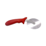 Pizza Cutter (Red) Plastic Handle 100mm PCR0400 Wedoall