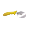 Pizza Cutter (Yellow) Plastic Handle 100mm PCY0400 Wedoall