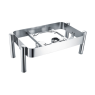 Chafing Dish Stand – Rectangular With Glass Lid 9.0LT – Electro Chef Luxeline CDI2011 Wedoall