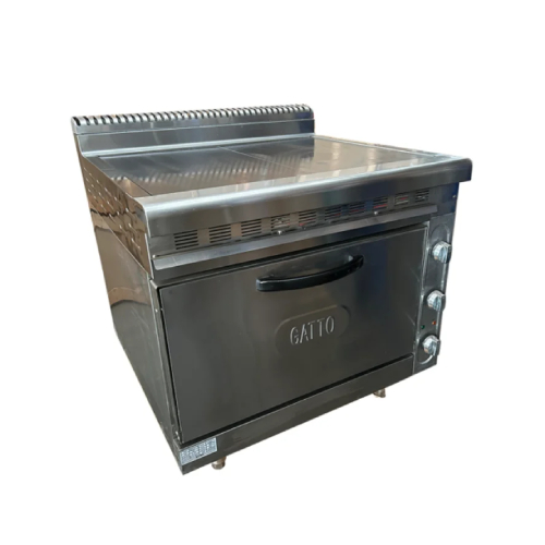 GATTO Solid Top 2 Plate Stove w_ Electric Oven