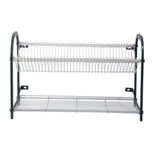 GATTO Wall Mount Crockery Rack – 38 Plates + Cup Rack