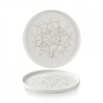 Kintsugi – Agate Grey – Walled Plate – W26cm H2cm (6) CC-KTAG-WP26.1