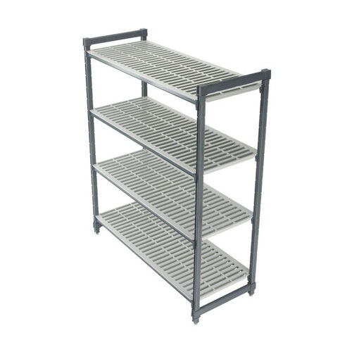 Basics 4 Tier Vented Shelf - Wedoall
