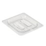 Insert Sixth Lid Solid Polycarb (Clear) INS4001-C