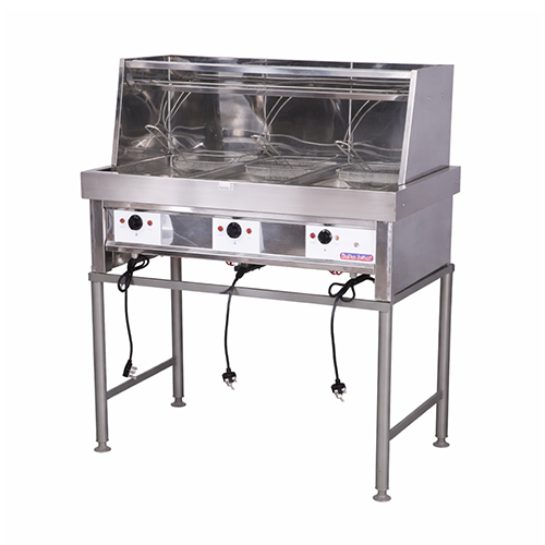 3pan Spaza Fryer Electric