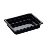 GN FOOD PANS – HIGH HEAT – HALF – 3.9LT – 65MM – BLACK