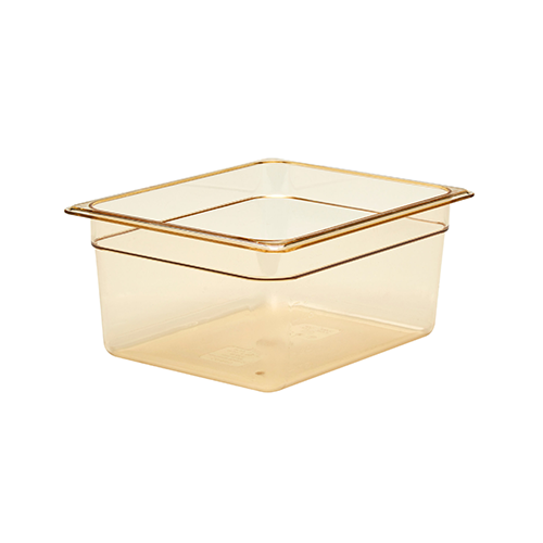High Heat 1/2 GN Food Pan - Amber - 150mm – 8.9LT