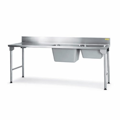 combination-sink-2300mm mild steel legs right-sdsn1030o7-wedoall