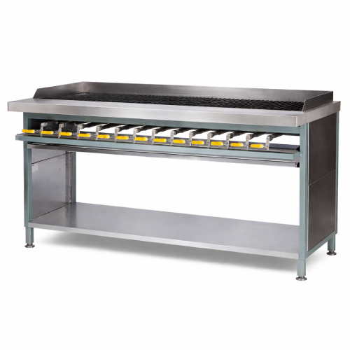 14 Burner Gas Griller Floor Model