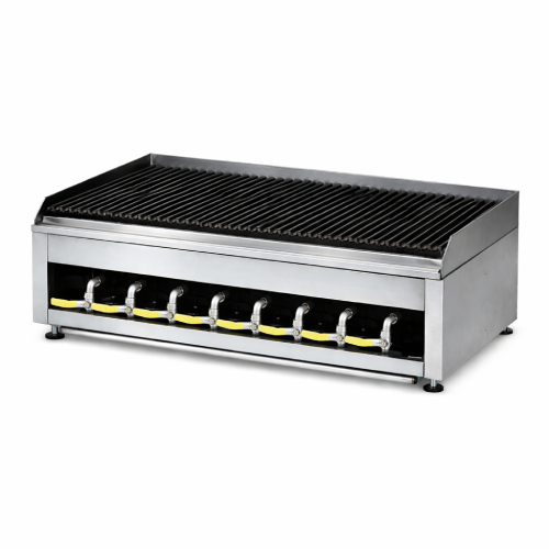 8 Burner Gas Griller Table Model