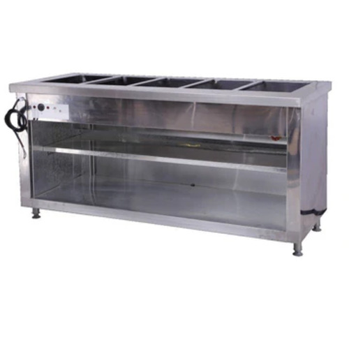 Bain Marie 5-div No-Doors Floor Model