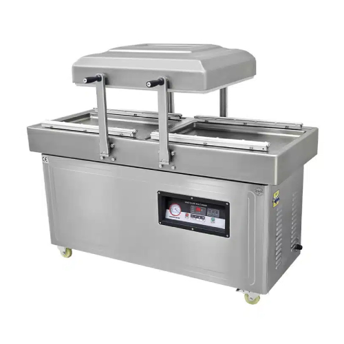 Double Chamber-Floor Model Vacuum Packer DZ400_2E