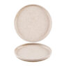 Emerge - Speckled White - Walled Plate - 21 cm H2 cm (6) - CC-SEBW-21EP.1