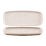 Emerge - Speckled White - Rectangular Plate - 30 X 14.7 cm (6) - CC-SEBW-EP30.1