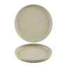 Emerge - Speckled Green - Walled Plate - 21 cm H2 cm (6) - CC-SESG-21EP.1