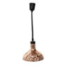 Decorative Food Display Lamp (Rose Gold Hammered Finish) - DDL1003
