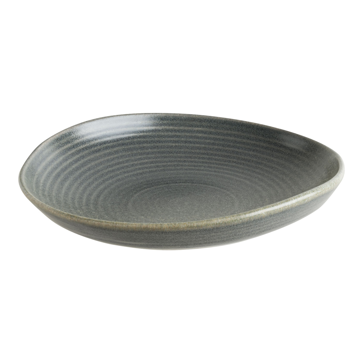 Ripple - Hornfels - Organic Coupe Bowl - 26 cm - 1 L (6) - HORRPL26CK