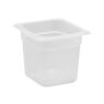 Polypropylene GN 1/6 Food Pan – Translucent – 150 mm – 2.2 L